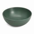 Vasque à poser ronde vert foncé en céramique 40 cm x 14 cm